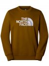 FELPA DREW PEAK CREW THE NORTH FACE UOMO KAKI