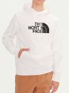 FELPA CON CAPPUCCIO DREW PEAK PULLOVER THE NORTH FACE UOMO BIANCO