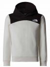 FELPA BACK LOGO RELAXED THE NORTH FACE RAGAZZA BIANCO