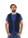 GILET UOMO GIANNI LUPO BLU