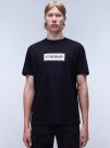 T-SHIRT BOX LOGO NAPAPIJRI DA UOMO NERO