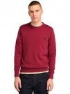 MAGLIA IN COTONE TIMBERLAND UOMO BORDEAUX