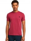 T-SHIRT LOGO PICCOLO RICAMATO TIMBERLAND UOMO BORDEAUX