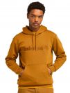 FELPA CON CAPPUCCIO TIMBERLAND UOMO OCRA