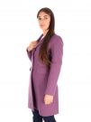 CAPPOTTO BARONETTO MIDI ARTIGLI DONNA MALVA