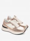 SNEAKERS NERO GIARDINI DONNA BIANCO ORO