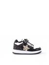  SNEAKERS CON STRAPPO MELANIA DA BAMBINA NERO