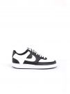 SNEAKERS COURT VISION LOW DONNA NERO-BIANCO