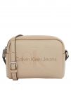 BORSA SCULPTED CAMERA B CALVIN KLEIN DONNA BEIGE