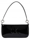 BORSA A SPALLA SCULPTED IN VERNICE CALVIN KLEIN JEANS DONNA NERO