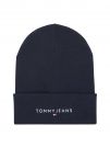 BERRETTO LINEAR LOGO TOMMY JEANS UNISEX BLU