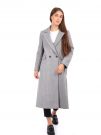 CAPPOTTO LUNGO CON SPACCHI LATERALI EFFEPI DONNA GRIGIO