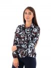 CAMICIA CON VOLANT EFFEPI DONNA FANTASIA