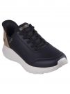 SLIP-INS BOBS SPORT SQUAD CHAOS SKECHERS DA UOMO NERO