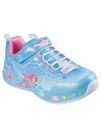 SNEAKERS MERMAID SKECHERS BAMBINA AZZURRO