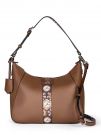 BORSA DENISE HOBO MEDIUM GATTINONI DONNA MARRONE