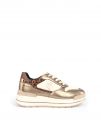 SNEAKERS CON PLATFORM QUEEN HELENA DONNA BRONZO