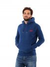 FELPA CON CAPPUCCIO SUPERDRY UOMO ROYAL