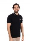 POLO CORE IDENTITY PIQUET EA7 EMPORIO ARMANI UOMO  NERO