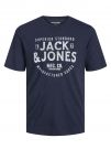 JACK&JONES JEANS TEE - BLU