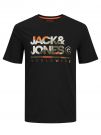 JACK&JONES LUKE TEE - NERO