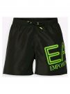 COSTUME BOXER EA7 UOMO - NERO-GIALLO