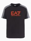 T-SHIRT GIROCOLLO VISIBILITY EMPORIO ARMANI 7 UOMO NERO