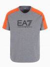 T-SHIRT GIROCOLLO VISIBILITY EMPORIO ARMANI 7 UOMO GRIGIO