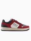 SNEAKERS SLASHER SUEDE EA7 UOMO BORDEAUX