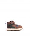 SNEAKERS STRAPPO LEOMIL DA BAMBINO MARRONE