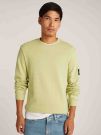 MAGLIA WAFFLE CALVIN KLEIN JEANS UOMO VERDE