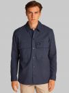 CAMICIA OVERSHIRT CALVIN KLEIN JEANS UOMO BLU