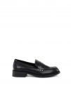 MOCASSINO CON BORCHIE CLYO' DONNA NERO