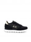 SNEAKERS ALLY GOLD SILVEL SUN68 DONNA NERO ORO