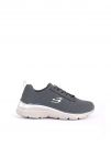 SNEAKERS FASHION FIT SKECHERS DONNA GRIGIO