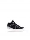 SNEAKERS CON ZIP ASSO DA BAMBINA NERO