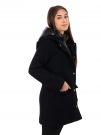 CAPPOTTO CON GILET IMBOTTITO YES-ZEE DONNA NERO