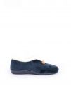 CIABATTA IN SHERPA VALLEVERDE DONNA BLU