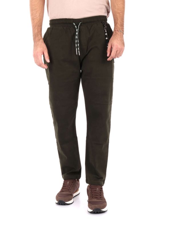 PANTALACCIO GIANNI LUPO UOMO VERDE MILITARE