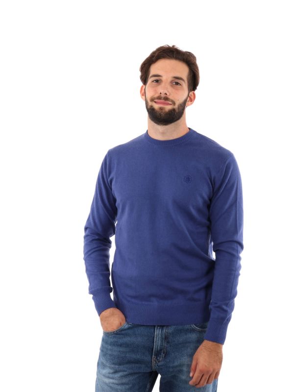 MAGLIA GIROCOLLO LUMBERJACK UOMO ROYAL