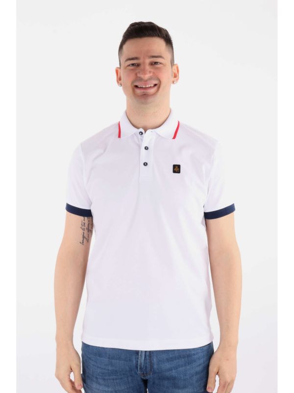 POLO RAY REFRIGIWEAR DA UOMO BIANCO