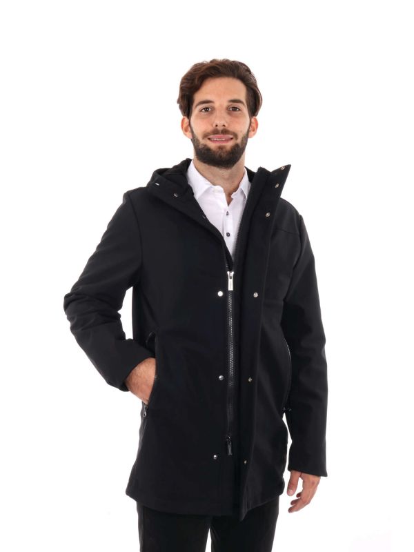 GIACCONE BANKS LUMBERJACK UOMO NERO