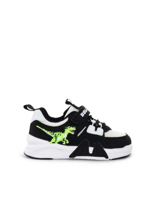 SNEAKERS VELOCIRAPT BULL BOYS BAMBINO BIANCO-NERO