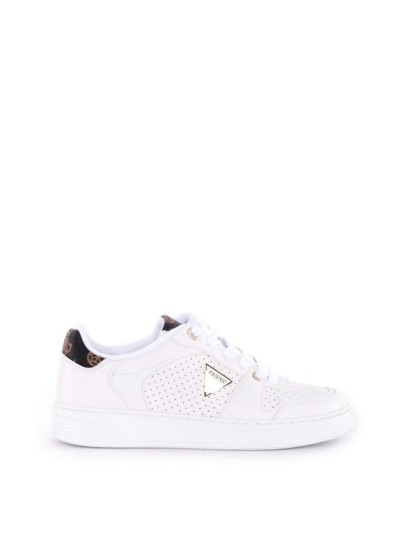 SNEAKERS DAISO GUESS DONNA BIANCO-MARRONE