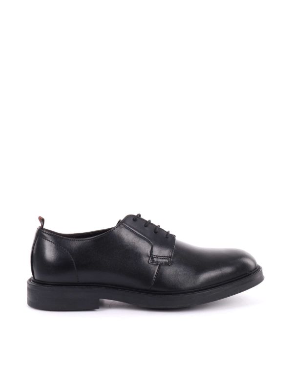 SCARPA CLASSICA SHOELAB UOMO NERO