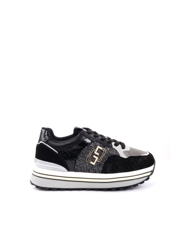 SNEAKERS SHINY CLYO' DONNA NERO