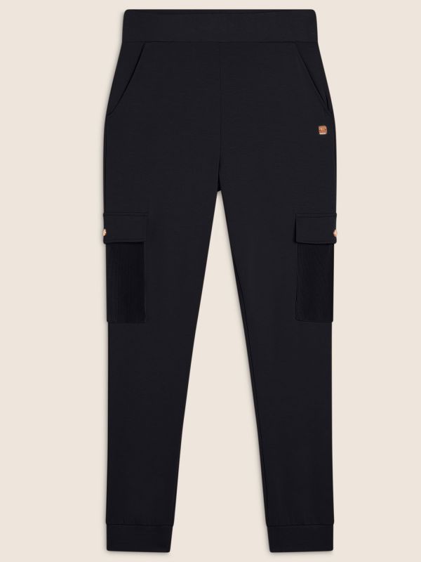 PANTALONE CARGO SLOUNGE FREDDY DONNA NERO