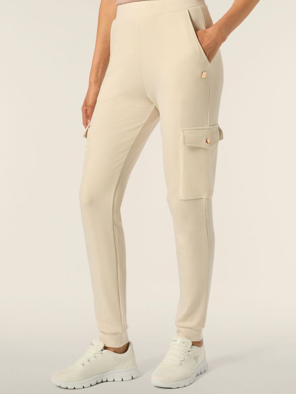 PANTALONE CARGO SLOUNGE  FREDDY DONNA BIANCO