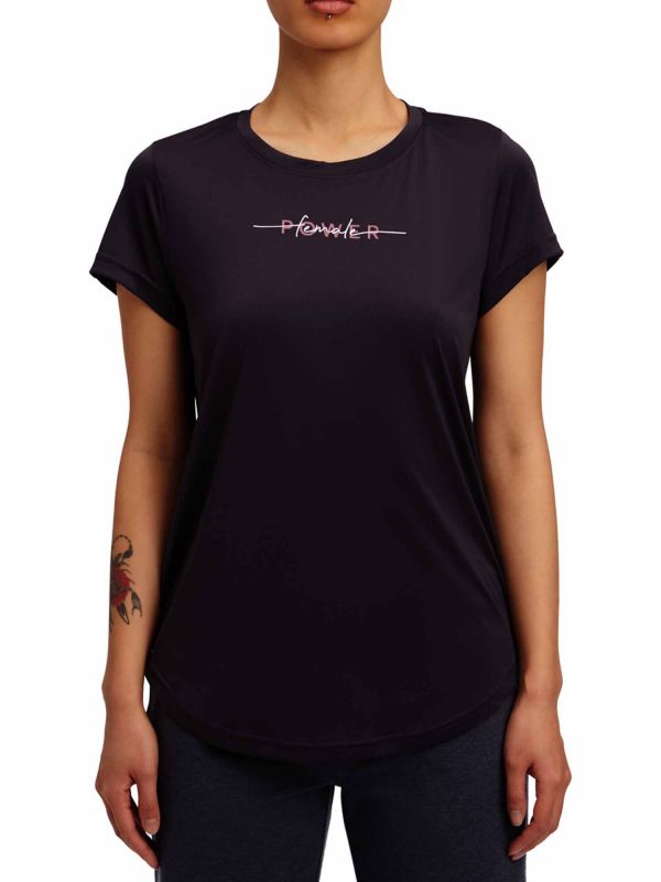 T-SHIRT CECILIA ENERGETICS DONNA NERO