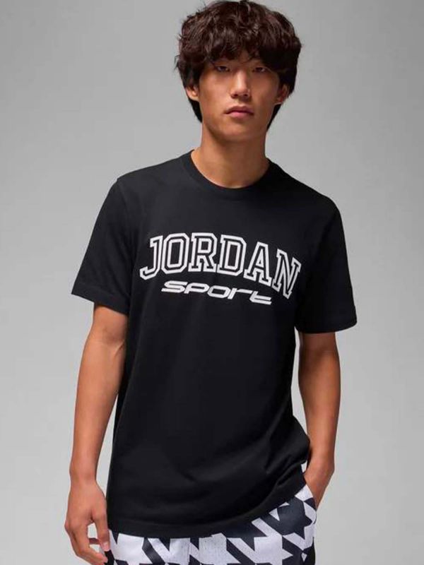 T-SHIRT DRI-FIT JORDAN RAGAZZO NERO